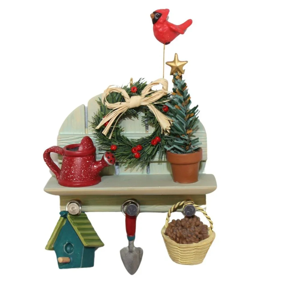 Hallmark Keepsake Ornament 2002 Gardener's Christmas Corner Vintage NIB